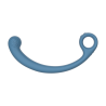SnailVibe Stimulateur Prostatique Vibrant Axi 18 x 3.1cm Bleu